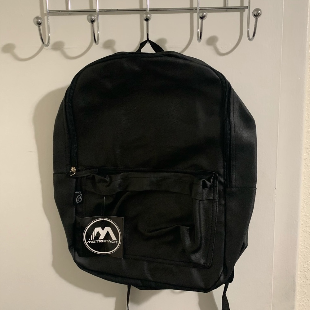 Brand New Black Backpack Metropack Brand New